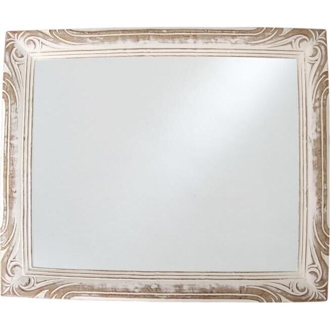 Mirror Baroque French Whitewash