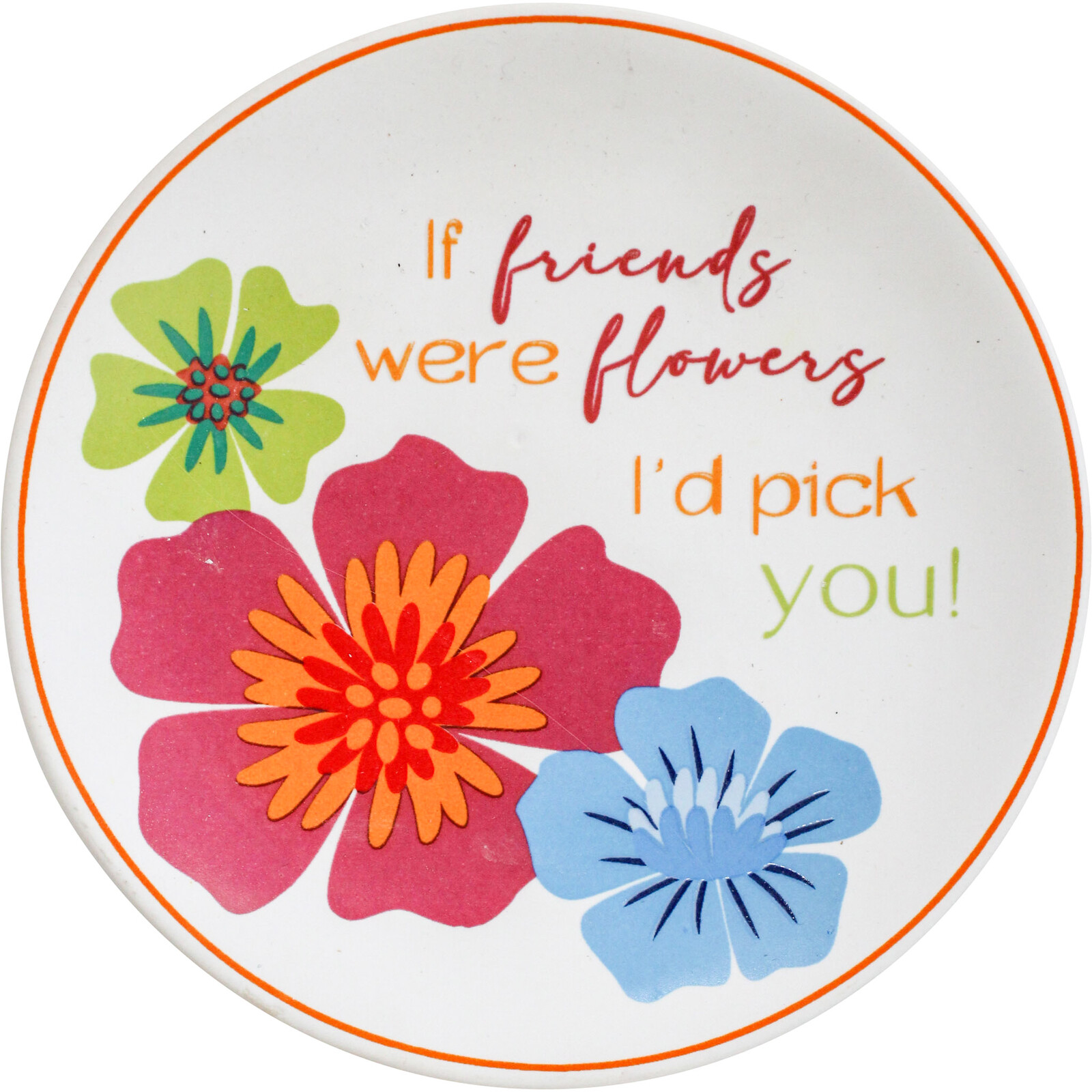 Gift Dish Flower Friends