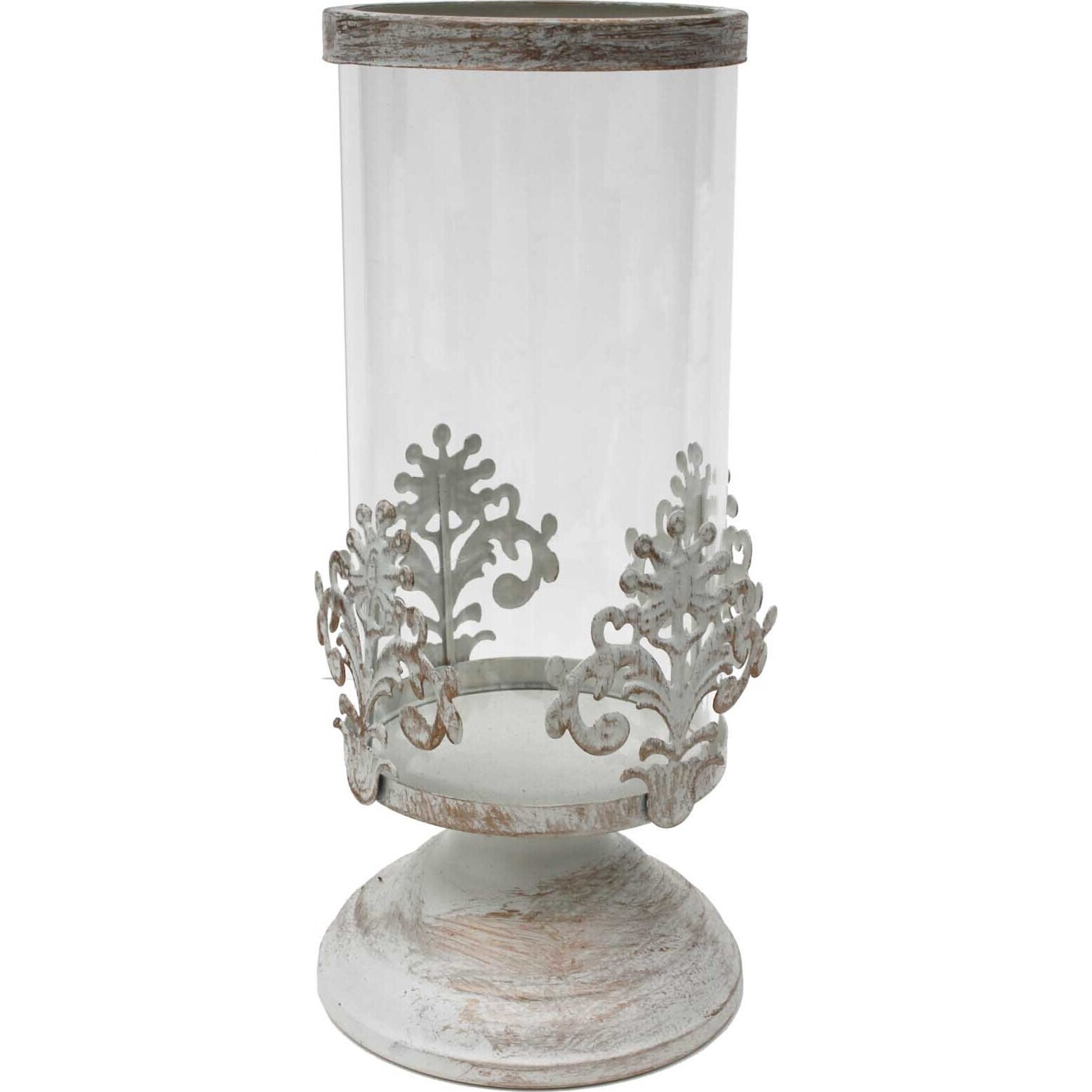 Candleholder - Metal Fleur small