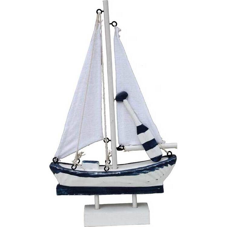 Sail Boat with Oar