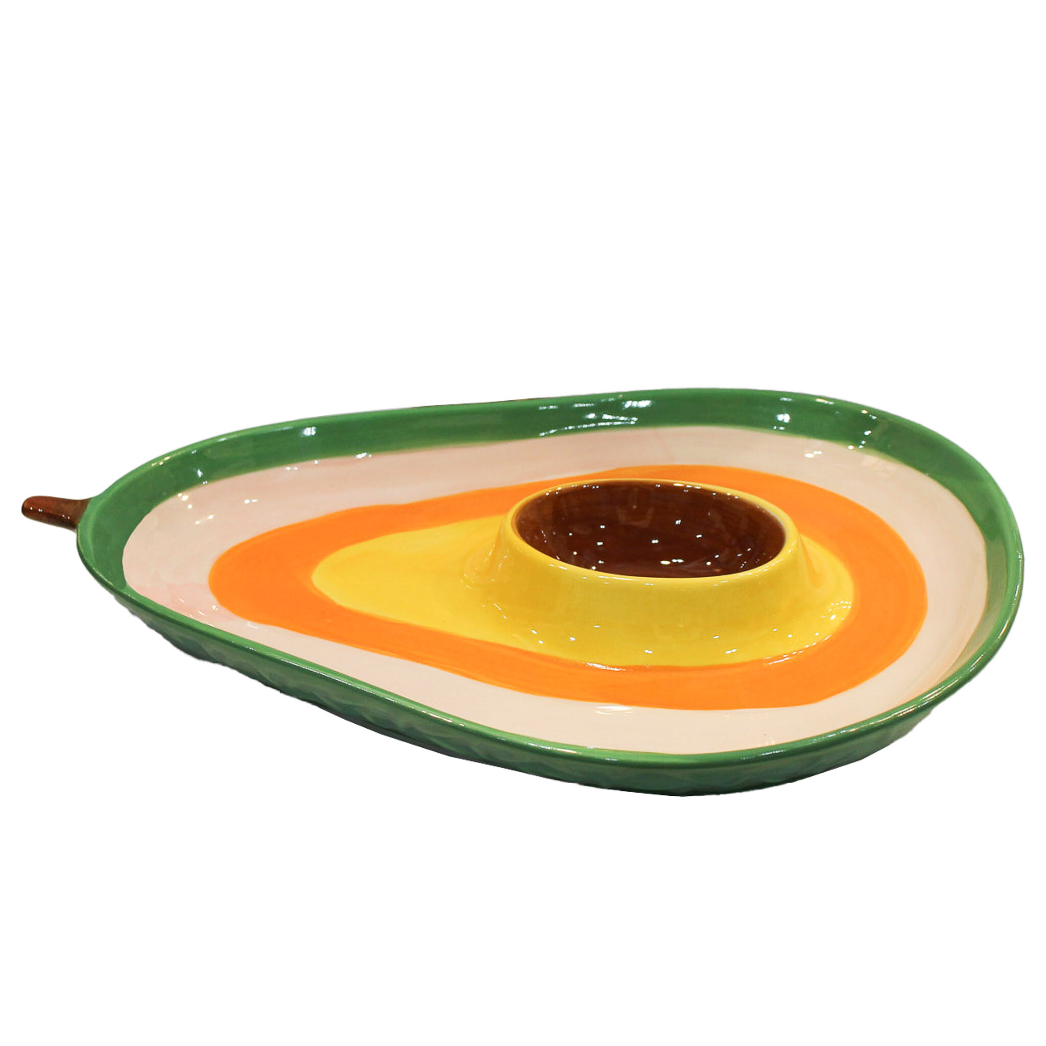 Dip Plate Avocado