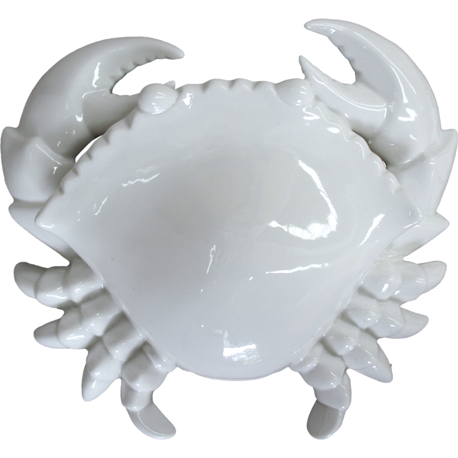 Crab Decor Shellby White