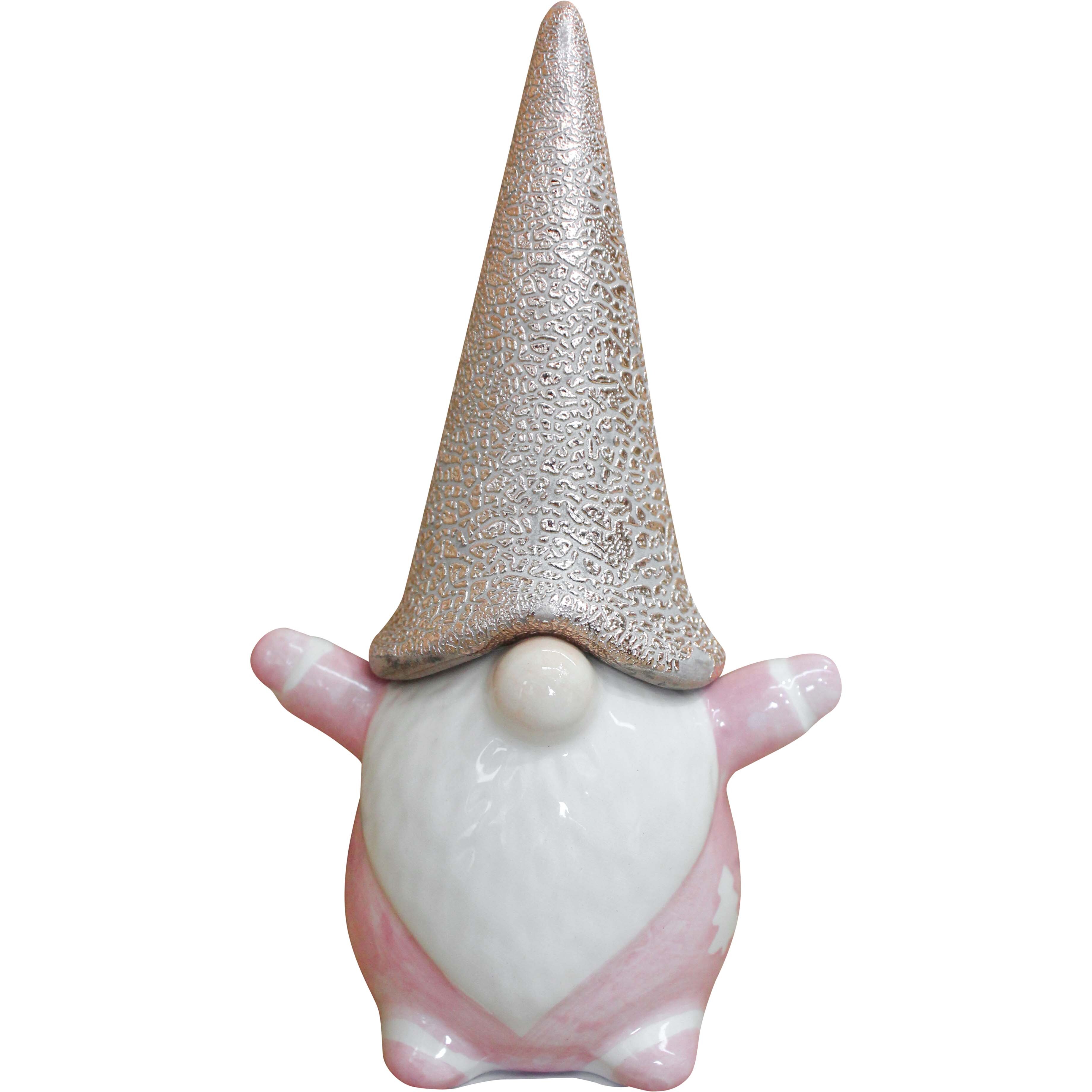 Santa Gnome Pink Sml