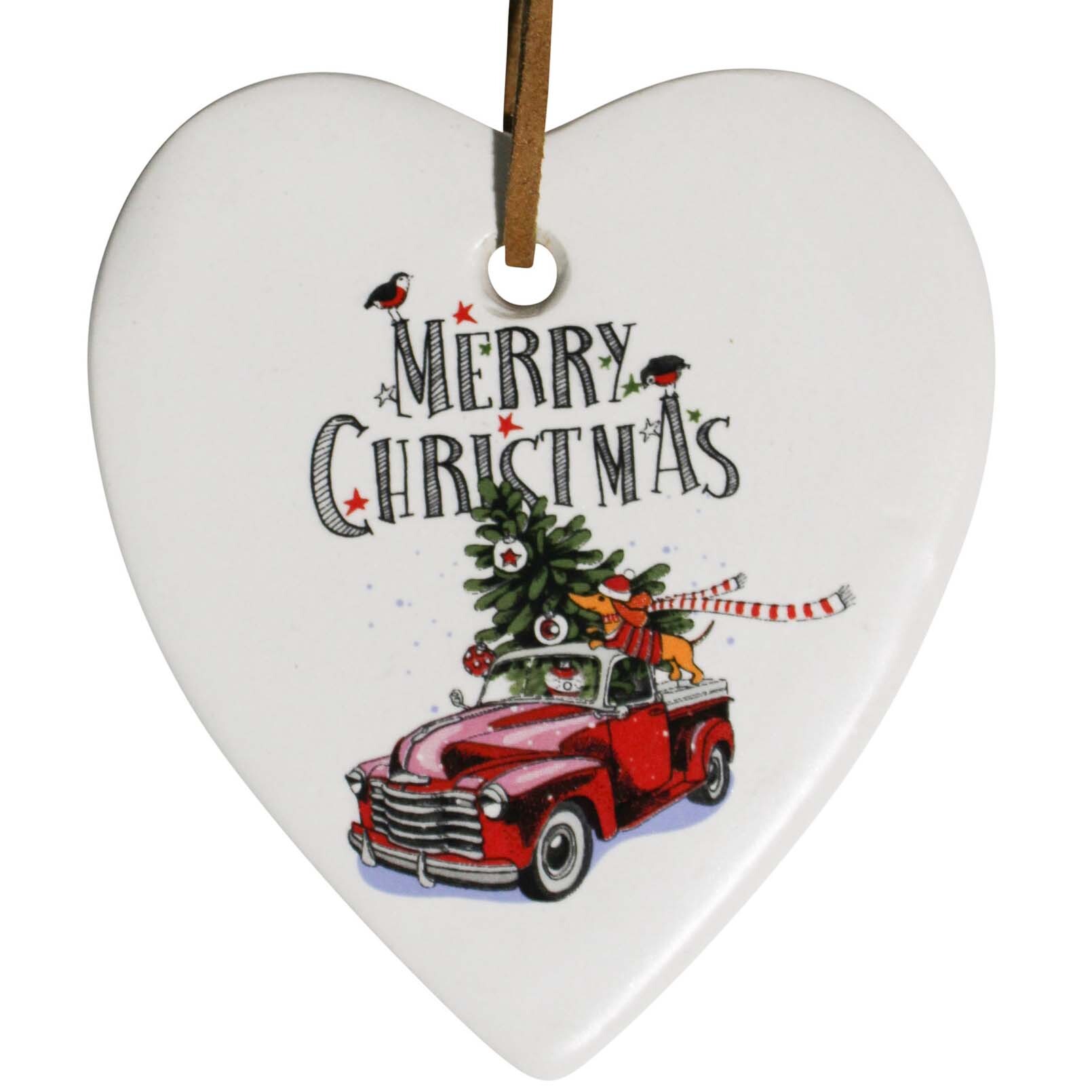 Hang Heart Christmas Ute 