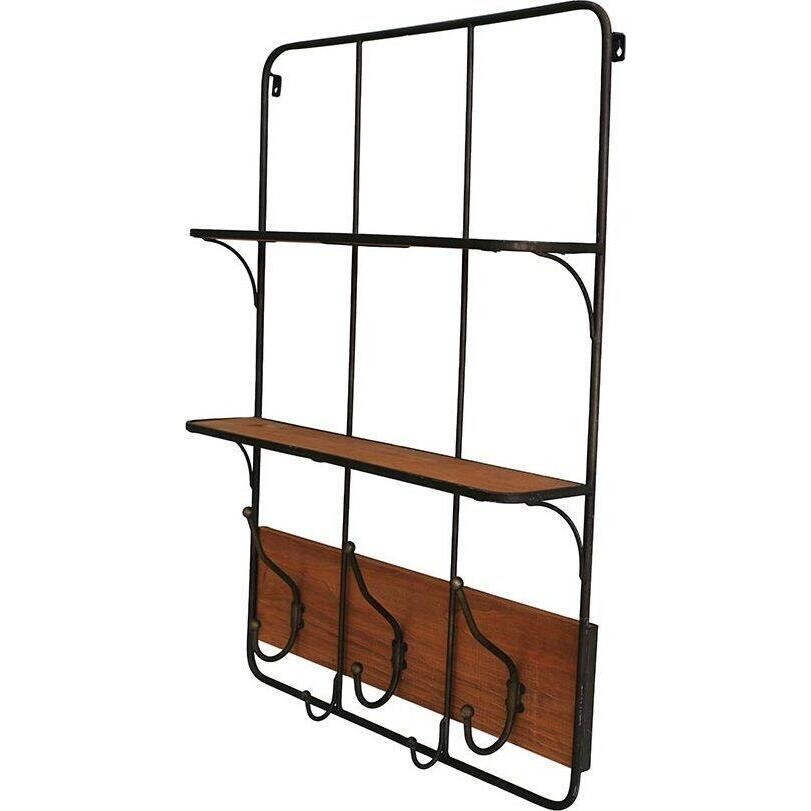 Shelf with Hooks Slope