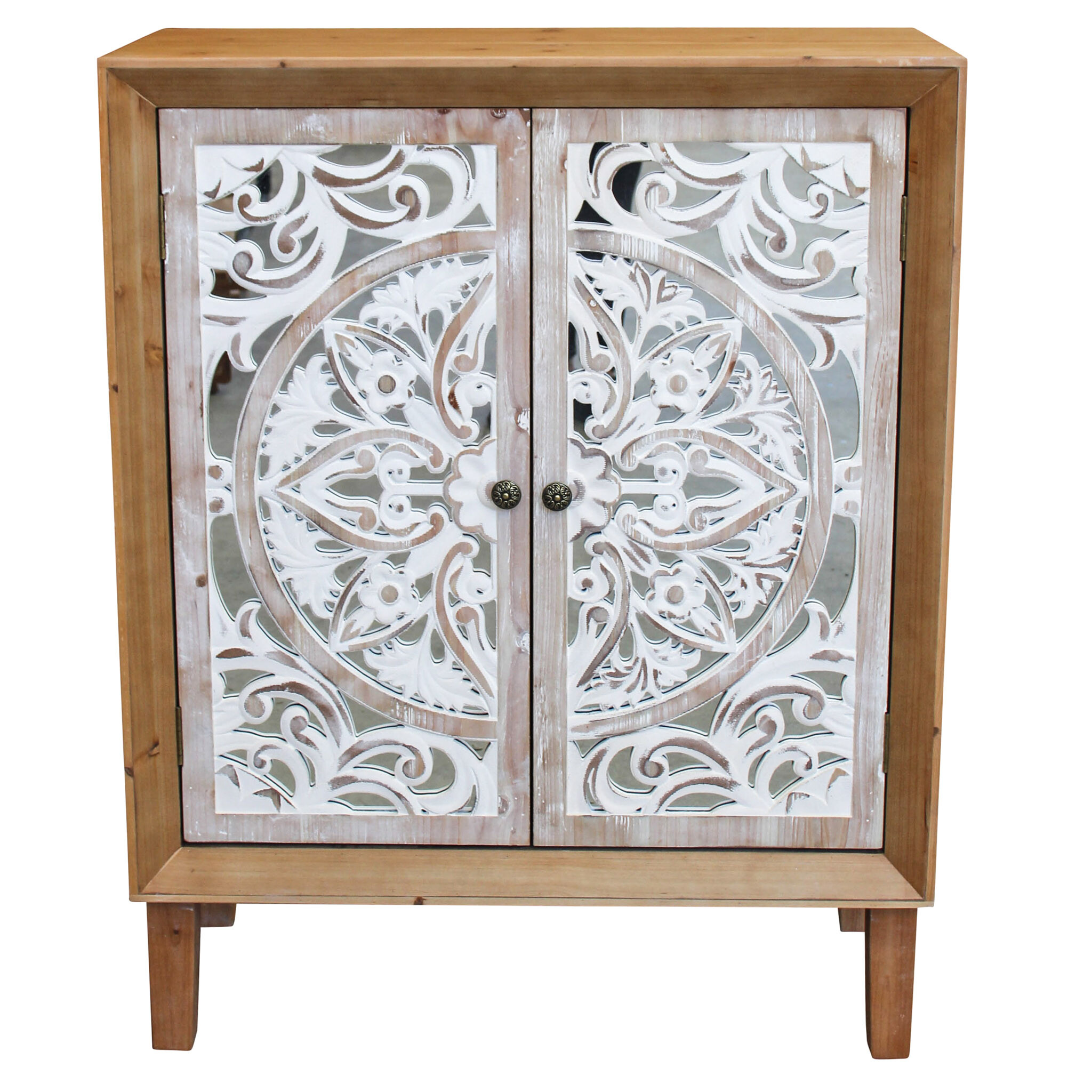 # Cabinet Yantra 2 Door Nat/Wash