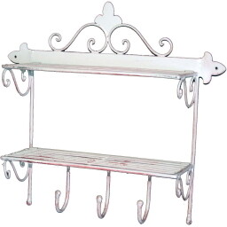 Small Hook Rack - Creamwhite