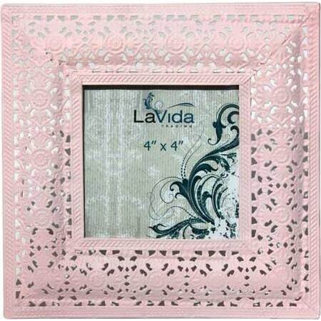 Frame Pink Filigree