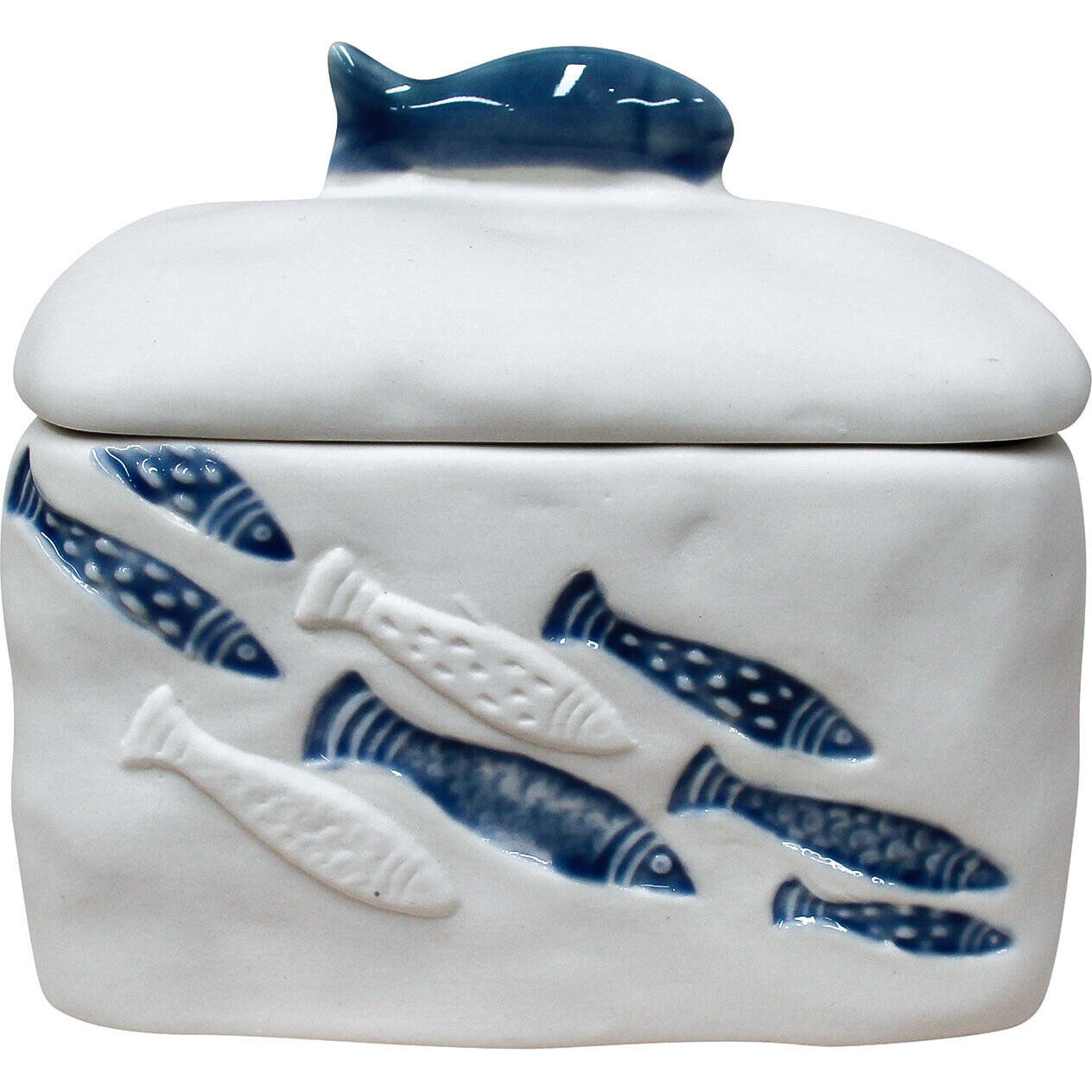 Trinket Box Rectangle Fish School