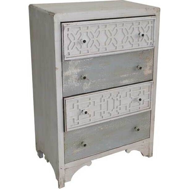 Drawer Cabinet Grey Deco