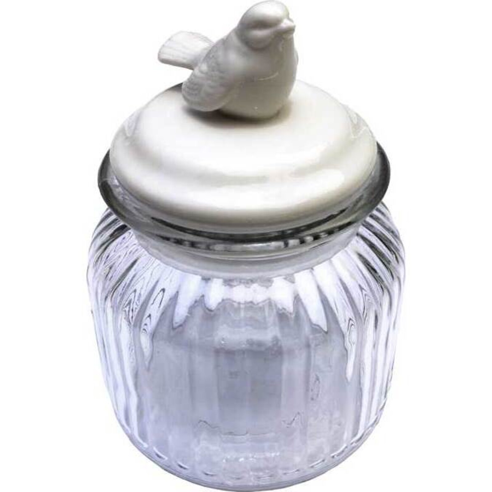 Canister Bird Lid Small