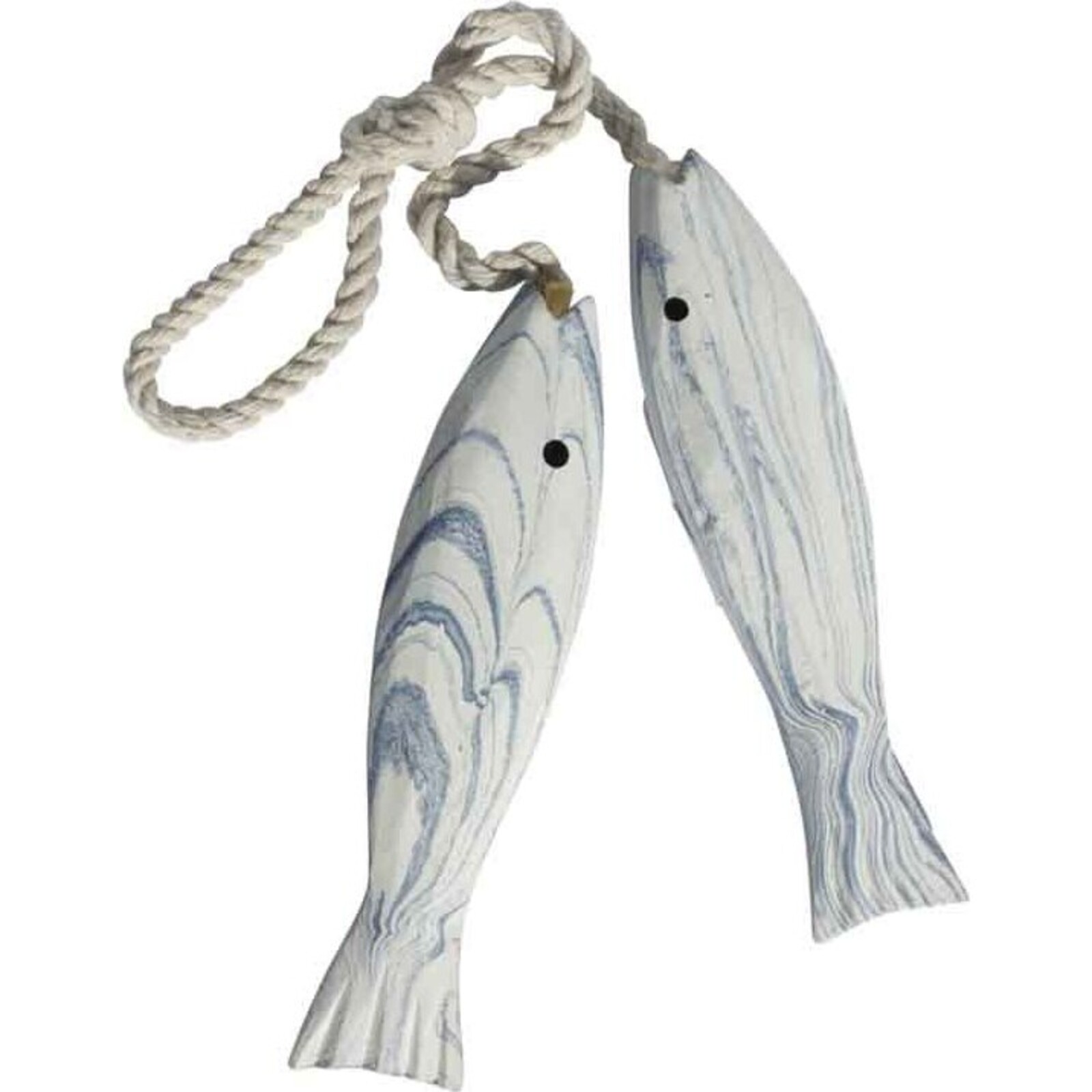 Hanging Fish - Blue Wave - Small