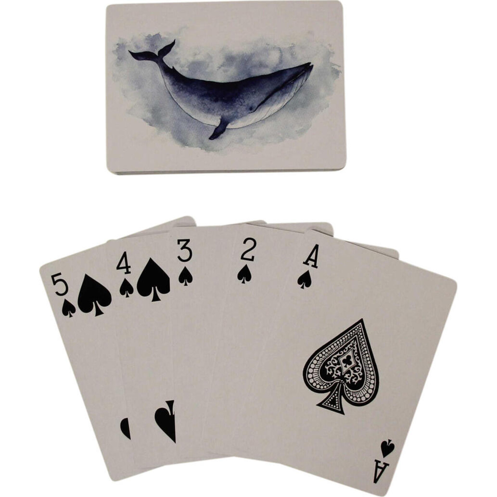 Playing Cards Blue Whale
