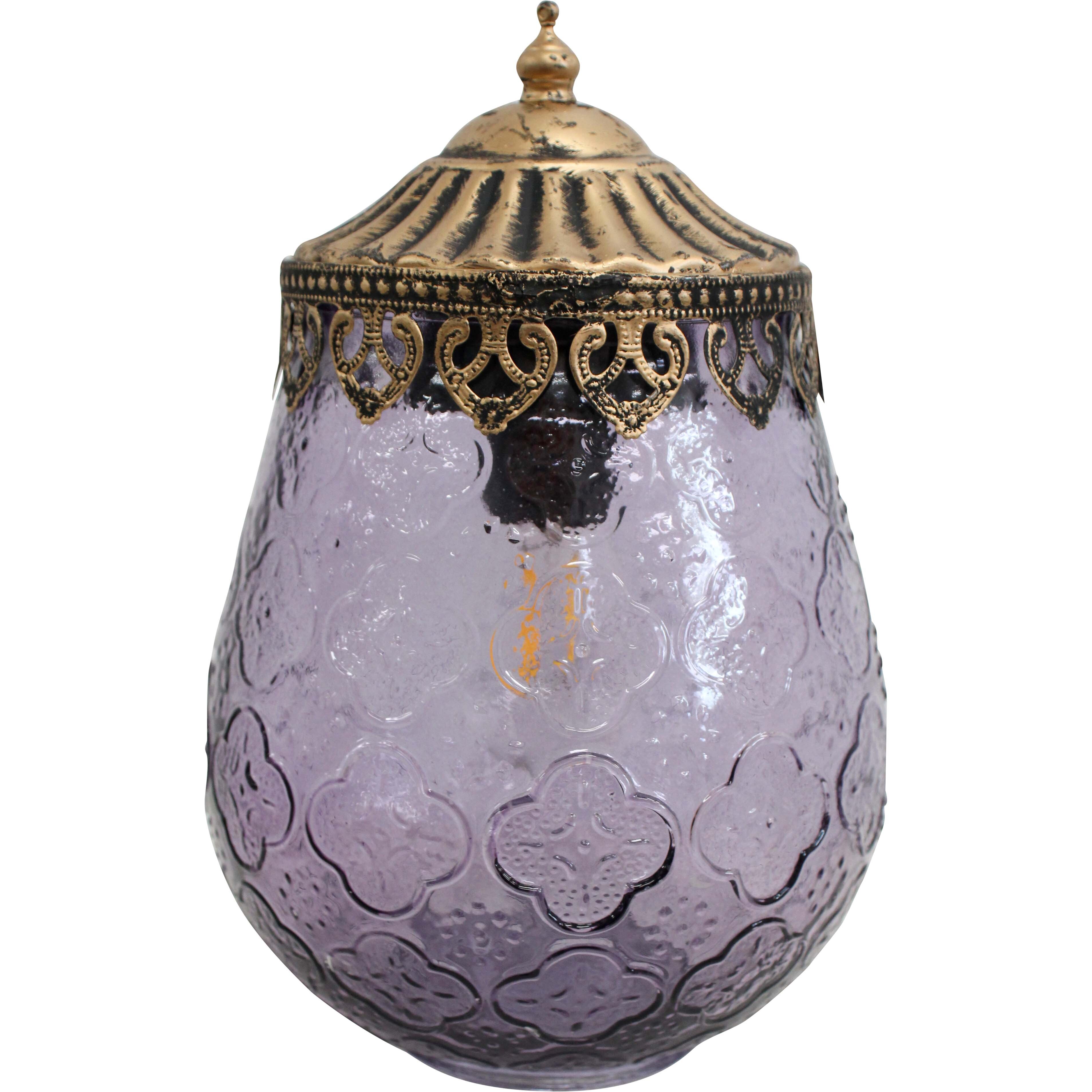 Lantern LED Foil XL Mauve