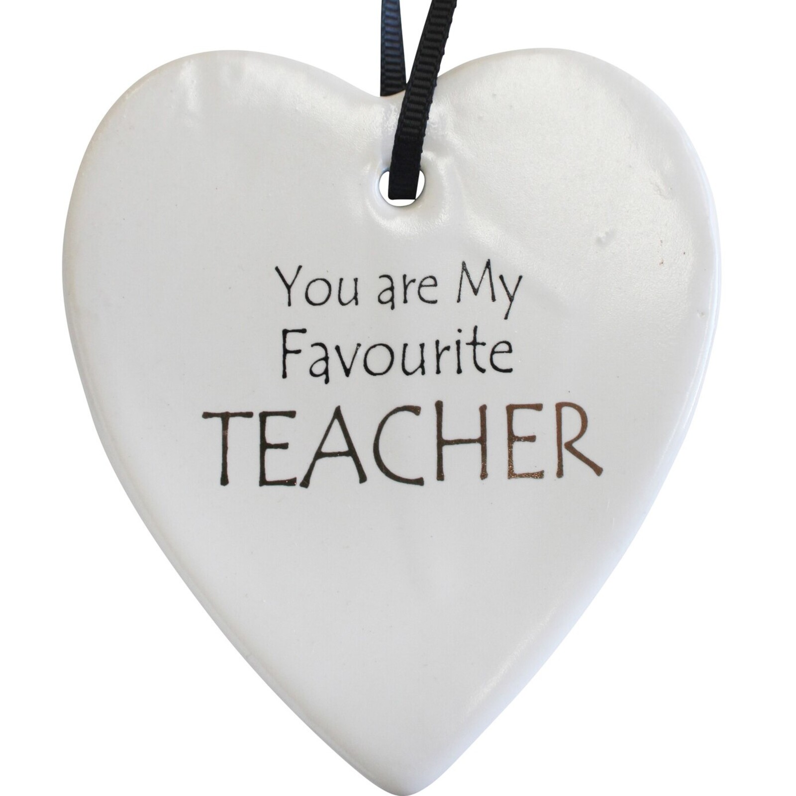 Hanging Heart Favourite Teacher