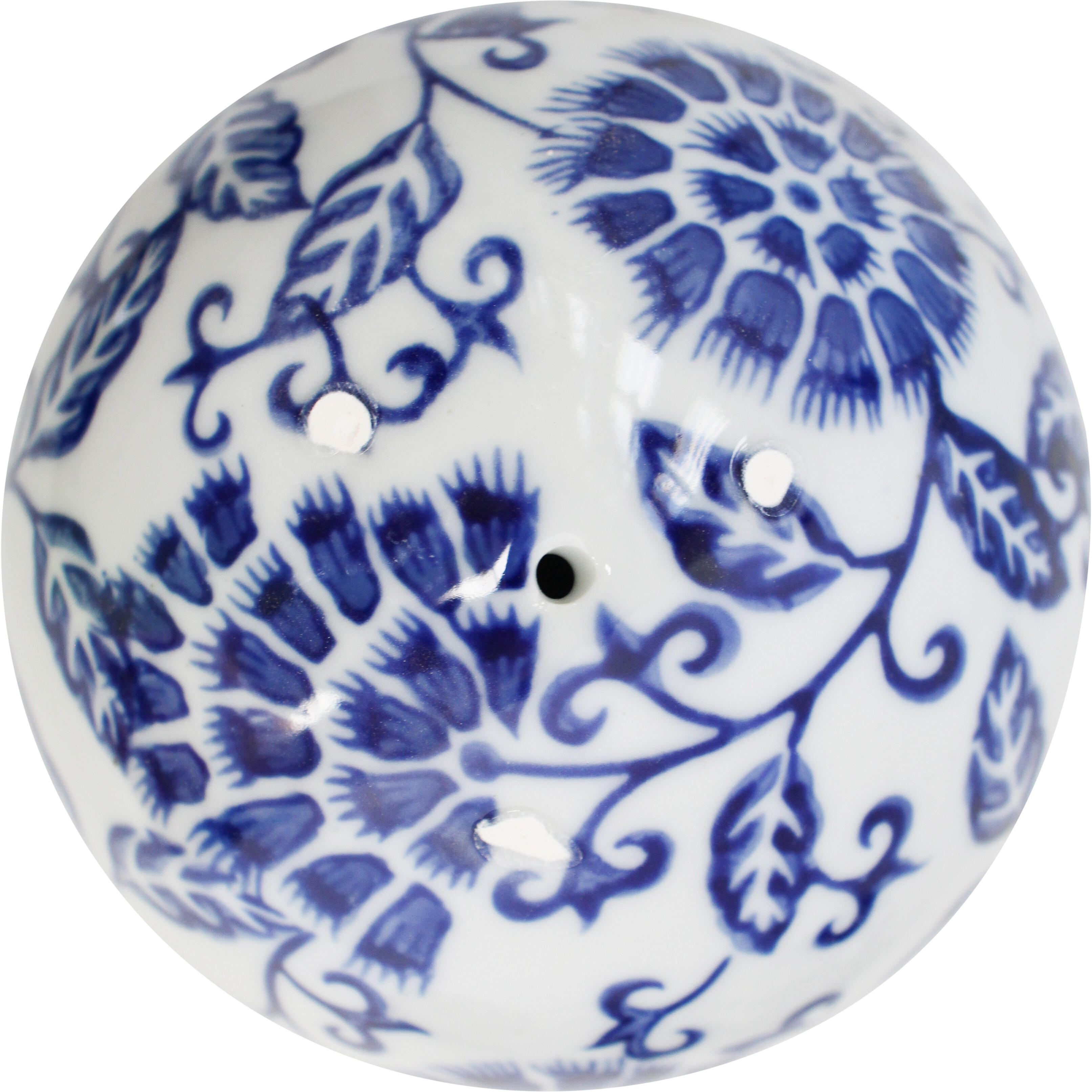 Porcelain Balls 4 inch  S/4 Mixed