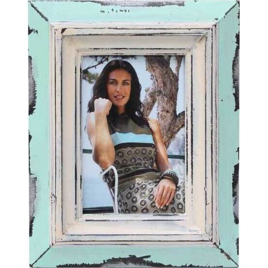 Frame Rustic Aqua Sml