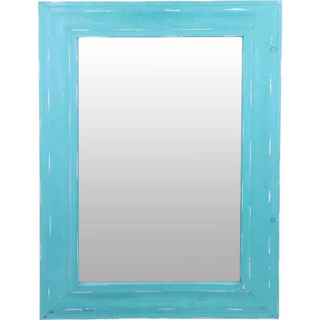 Mirror White Teal