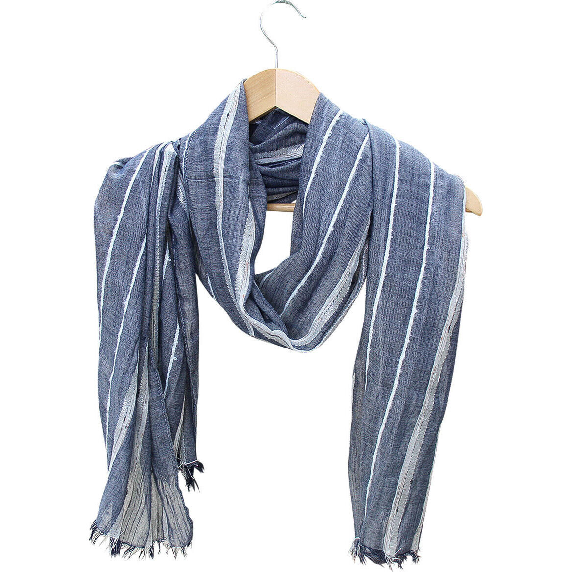 Scarf Vintage Navy/White