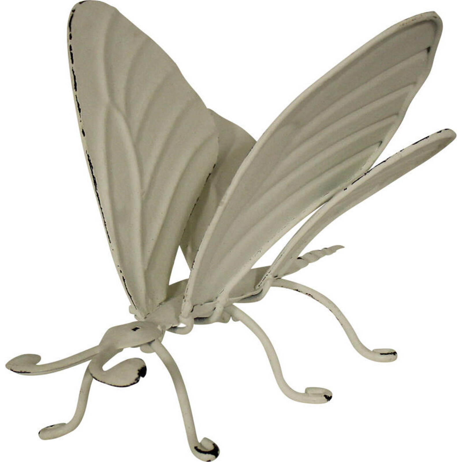 Butterfly Decor Sml White