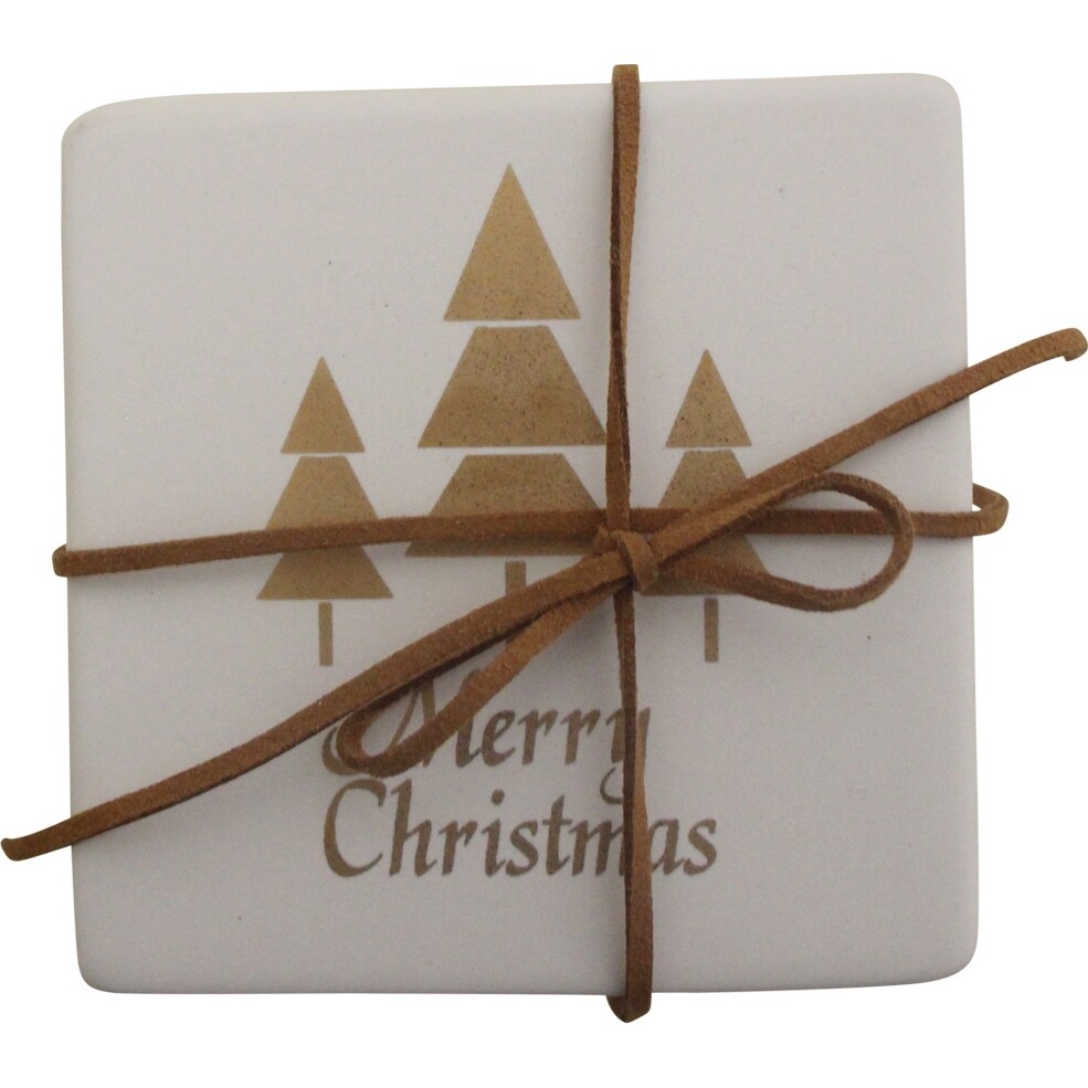 Coasters Merry Christmas S/4