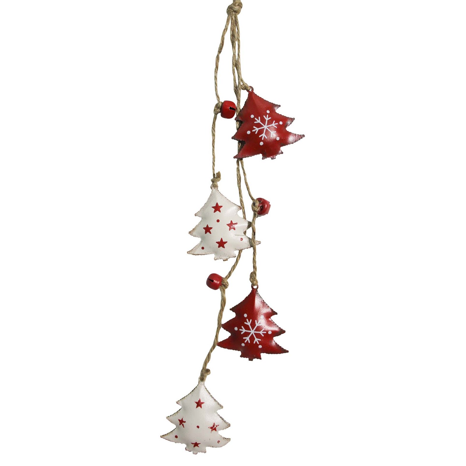 Hanging Tree Cluster Xmas Red