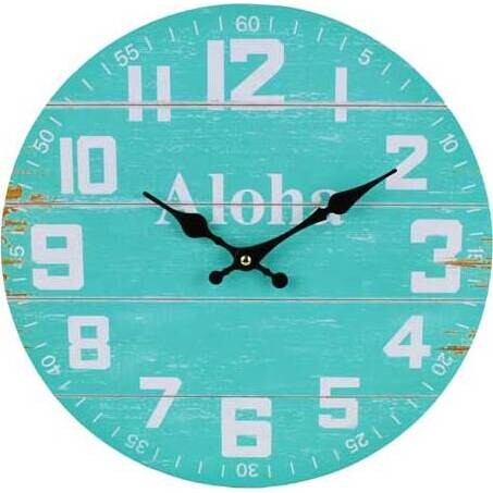 Clock Aloha Bright 