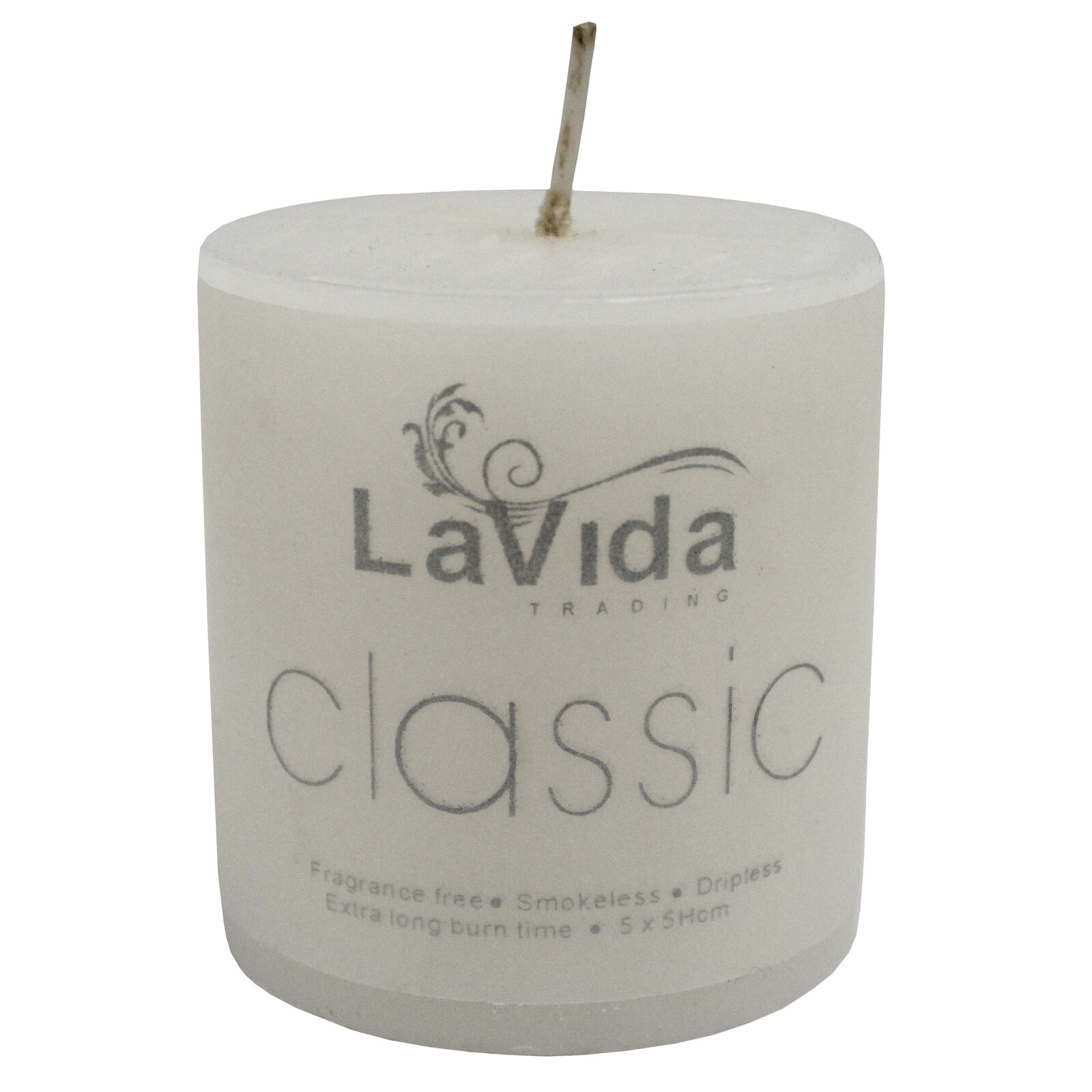 Classic Candle 5x5cm