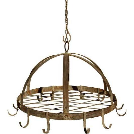 Pot Rack Rondo Rust