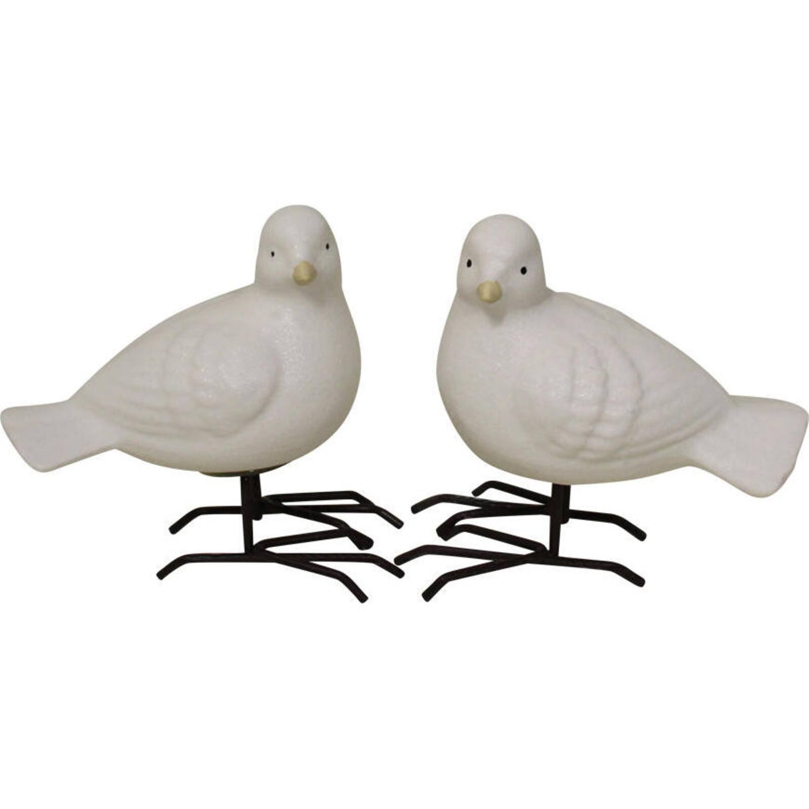Standing Doves White S/2 Asstd