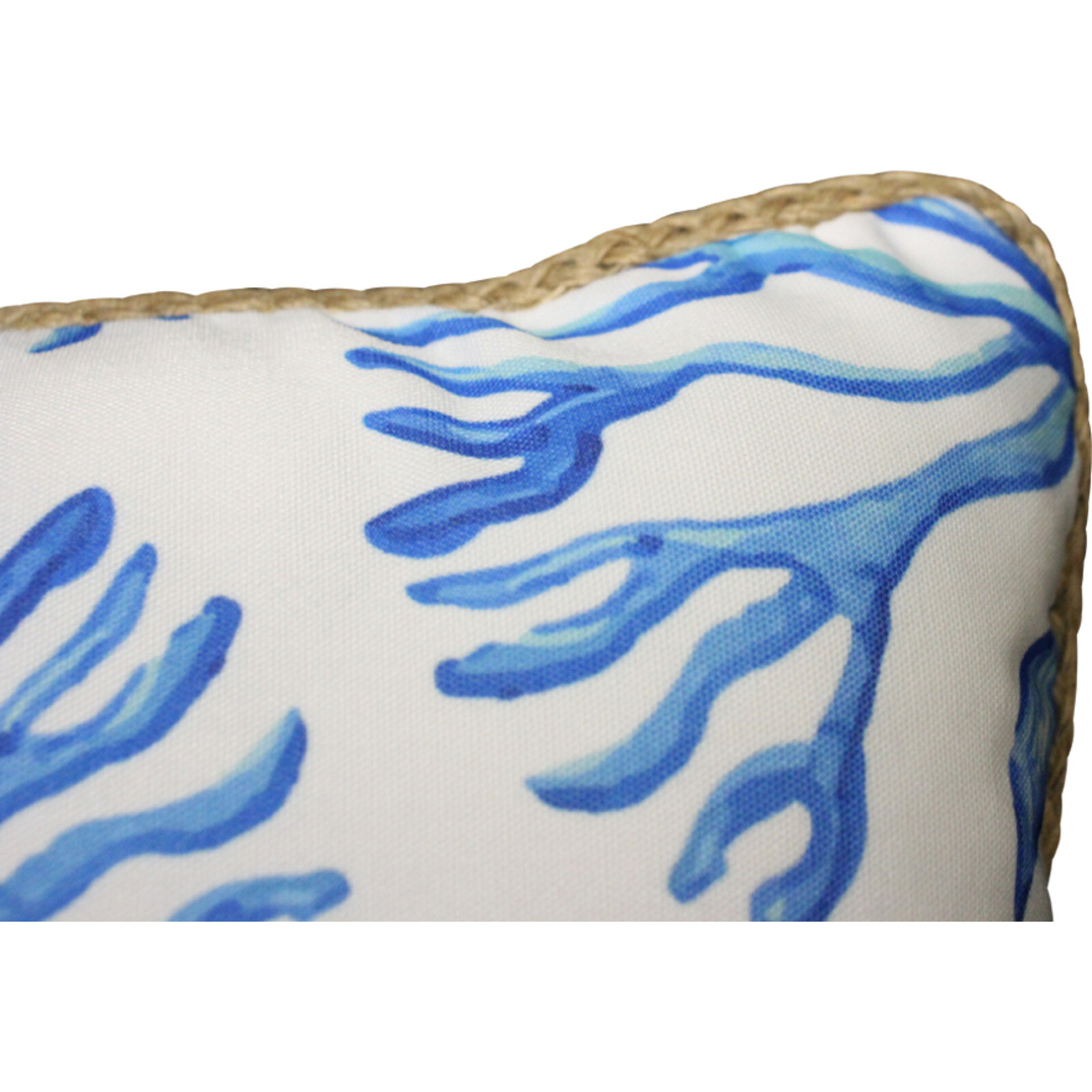 Cushion Coral Blue Rect