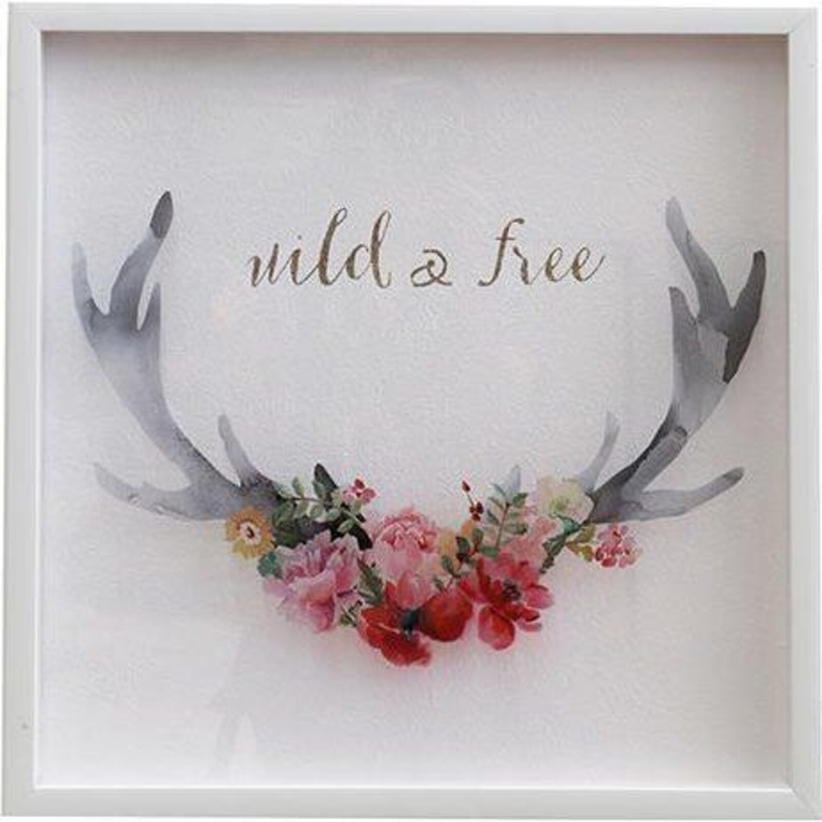 Framed Print Wild and Free