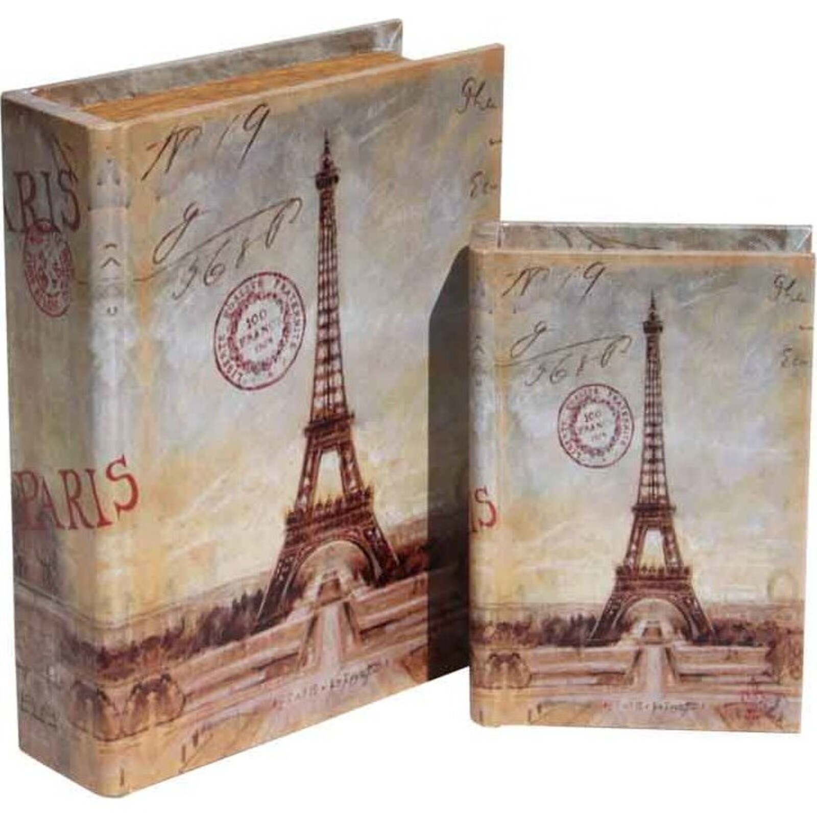 Book Box - Paris Dusk - set 2
