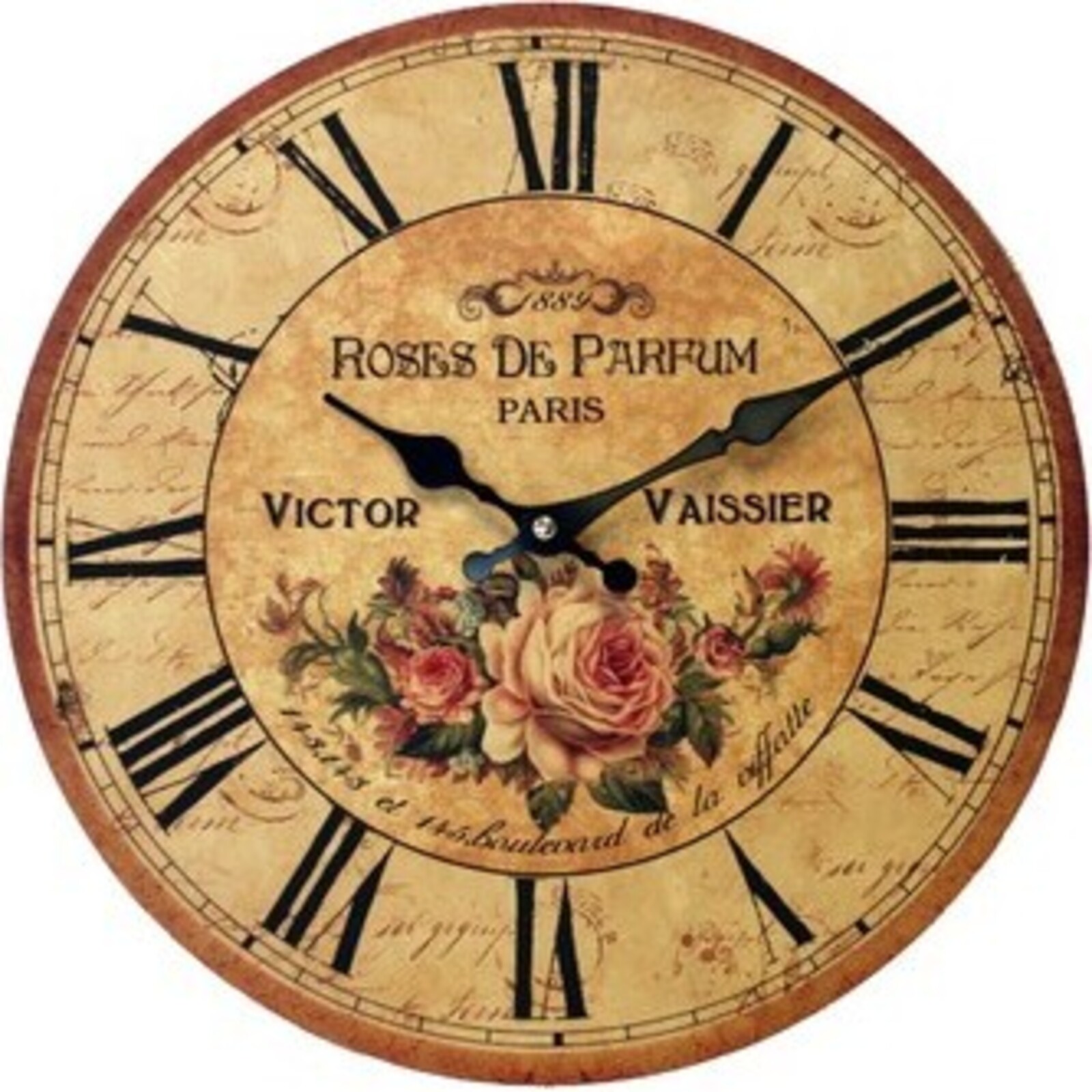 Wood Clock - Rose de Parfum