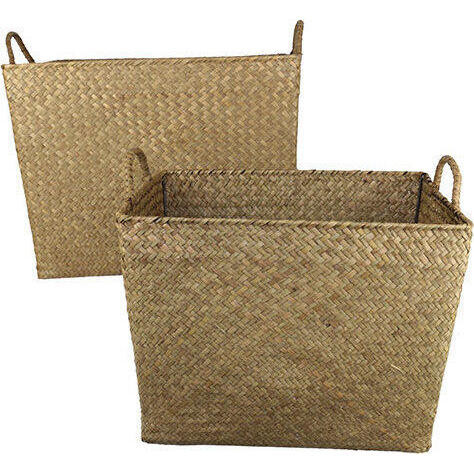 Woven Storage Basket Memi S/2