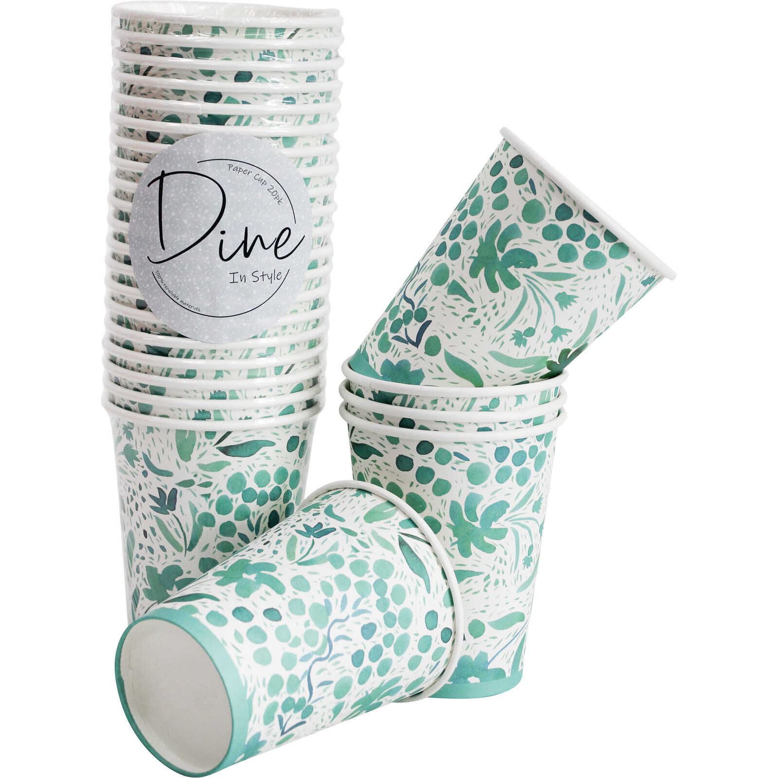 Paper Cup Blossom 20/pk