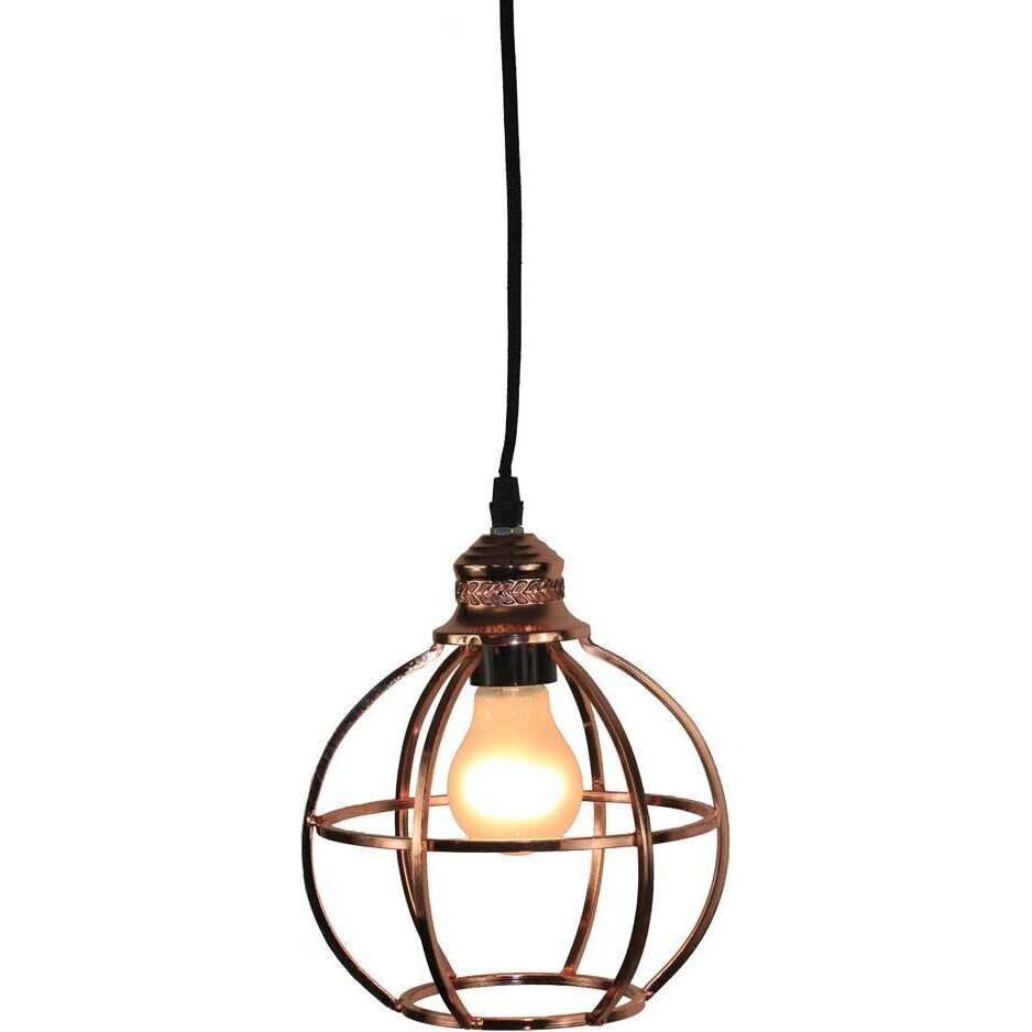 Hanging Lamp Jaula Copper