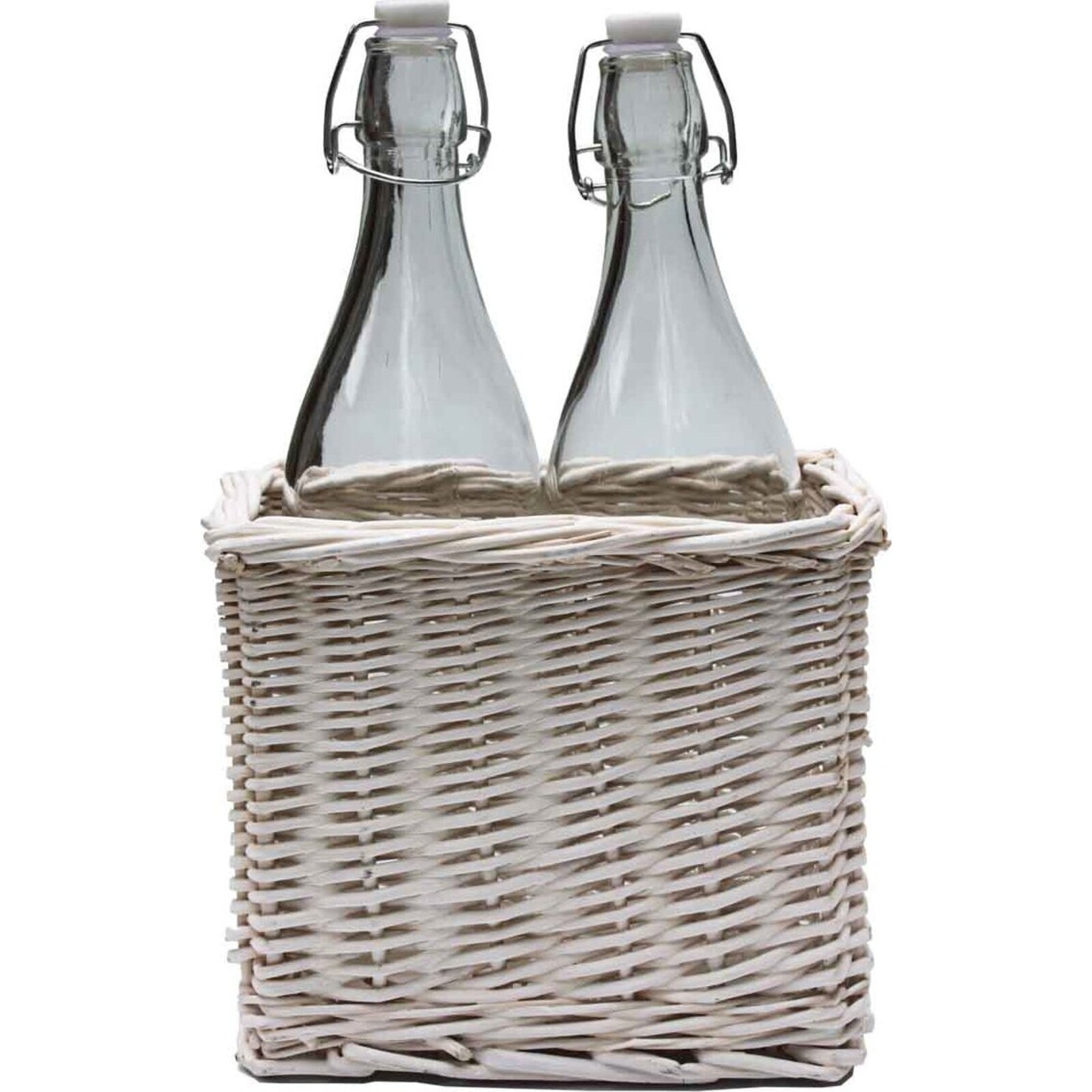 Baskets with 2 bottles