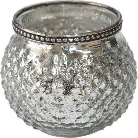 Votive Bolla Round Silver