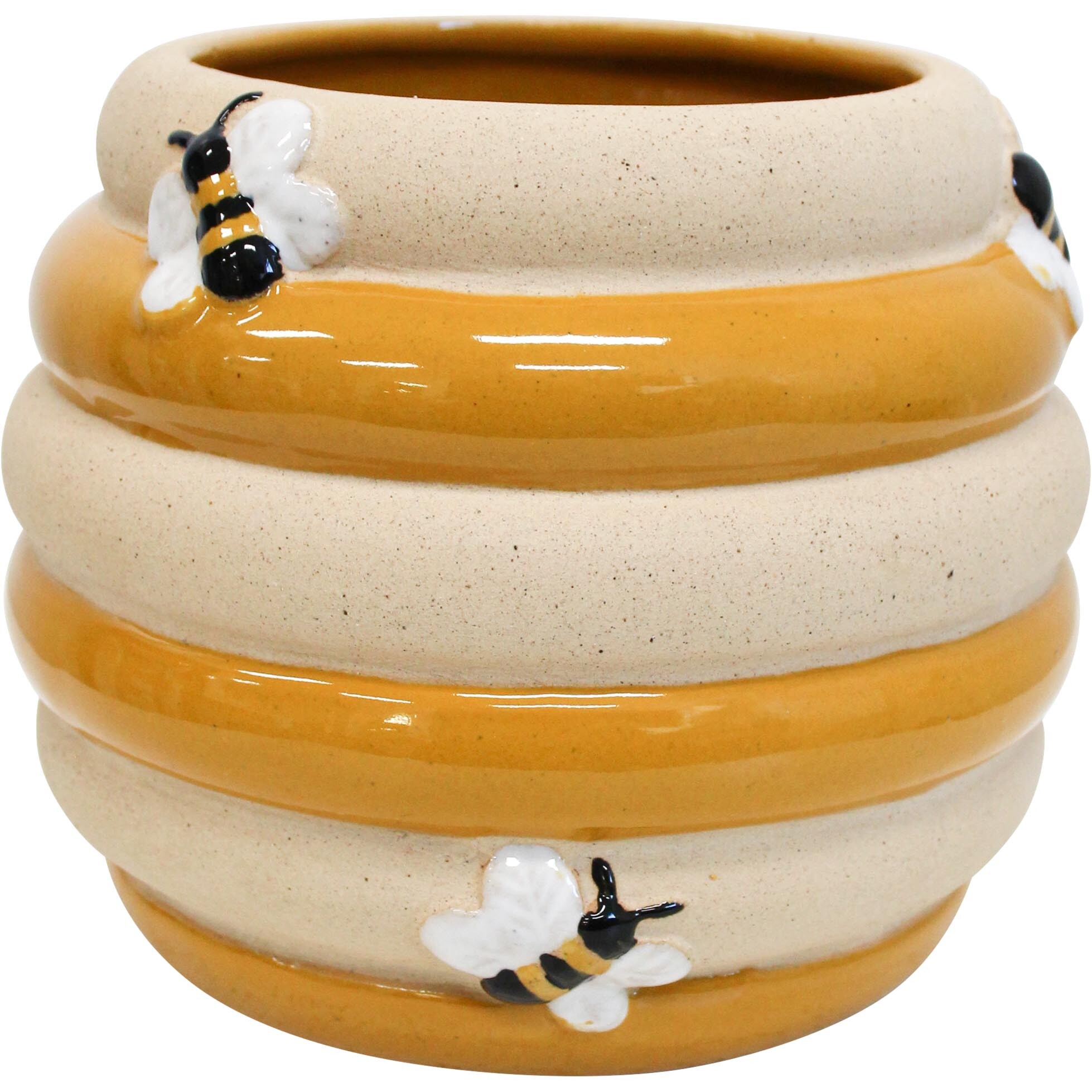 Planter Honey Pot Bees