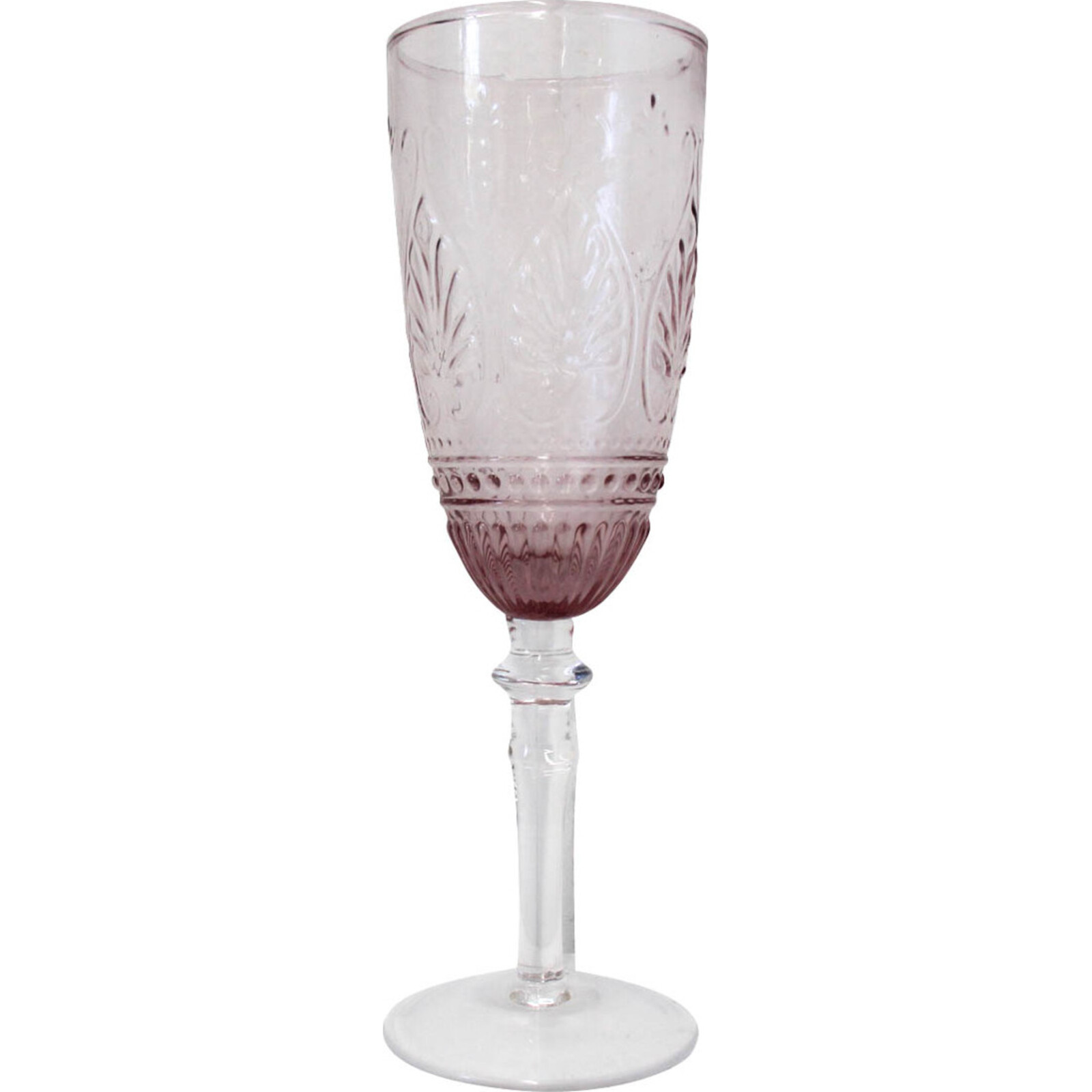 Champagne Flute Carribean Pink