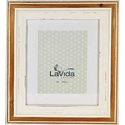 Frame 6x8 Rustic White