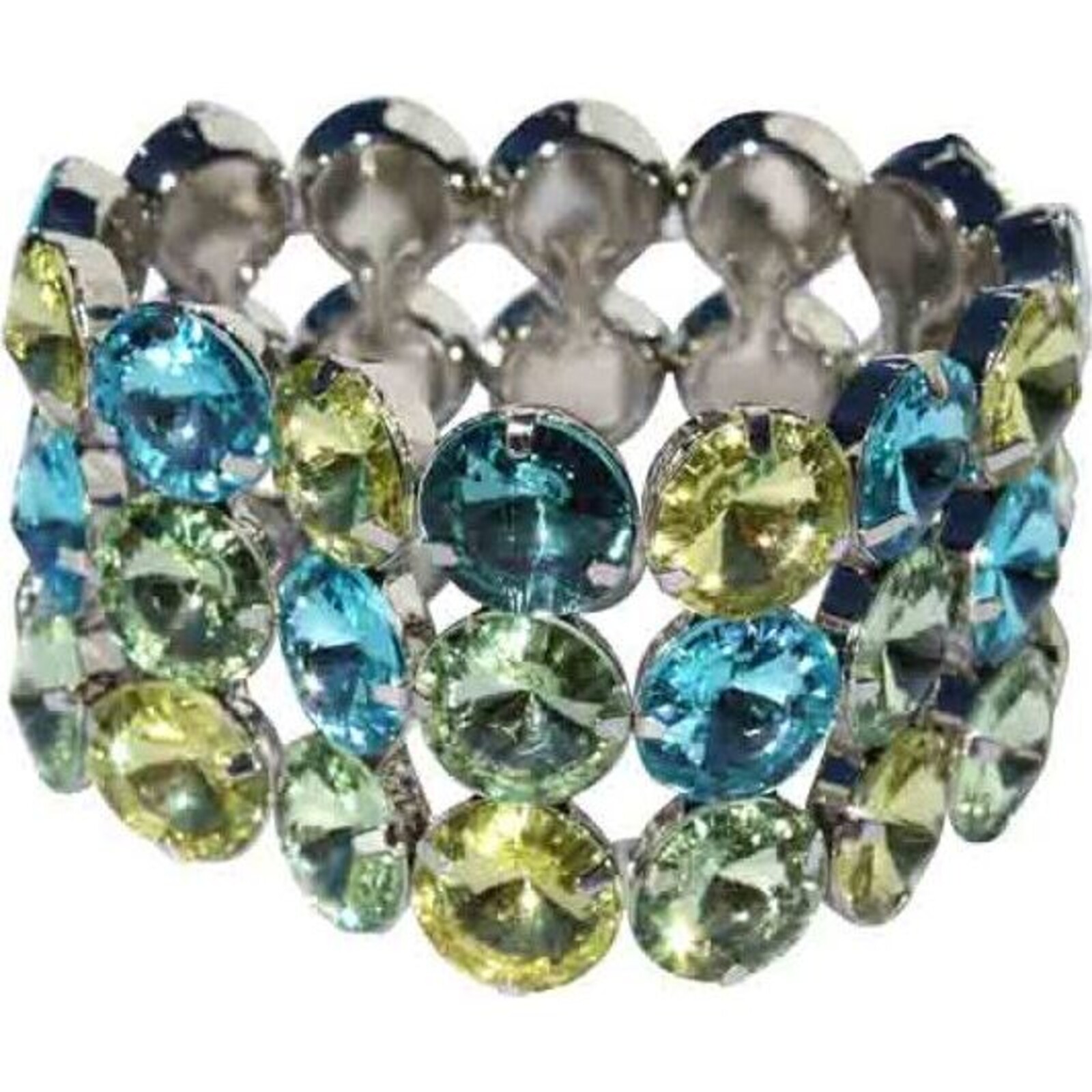 Bracelet - Cristal Blue Lime