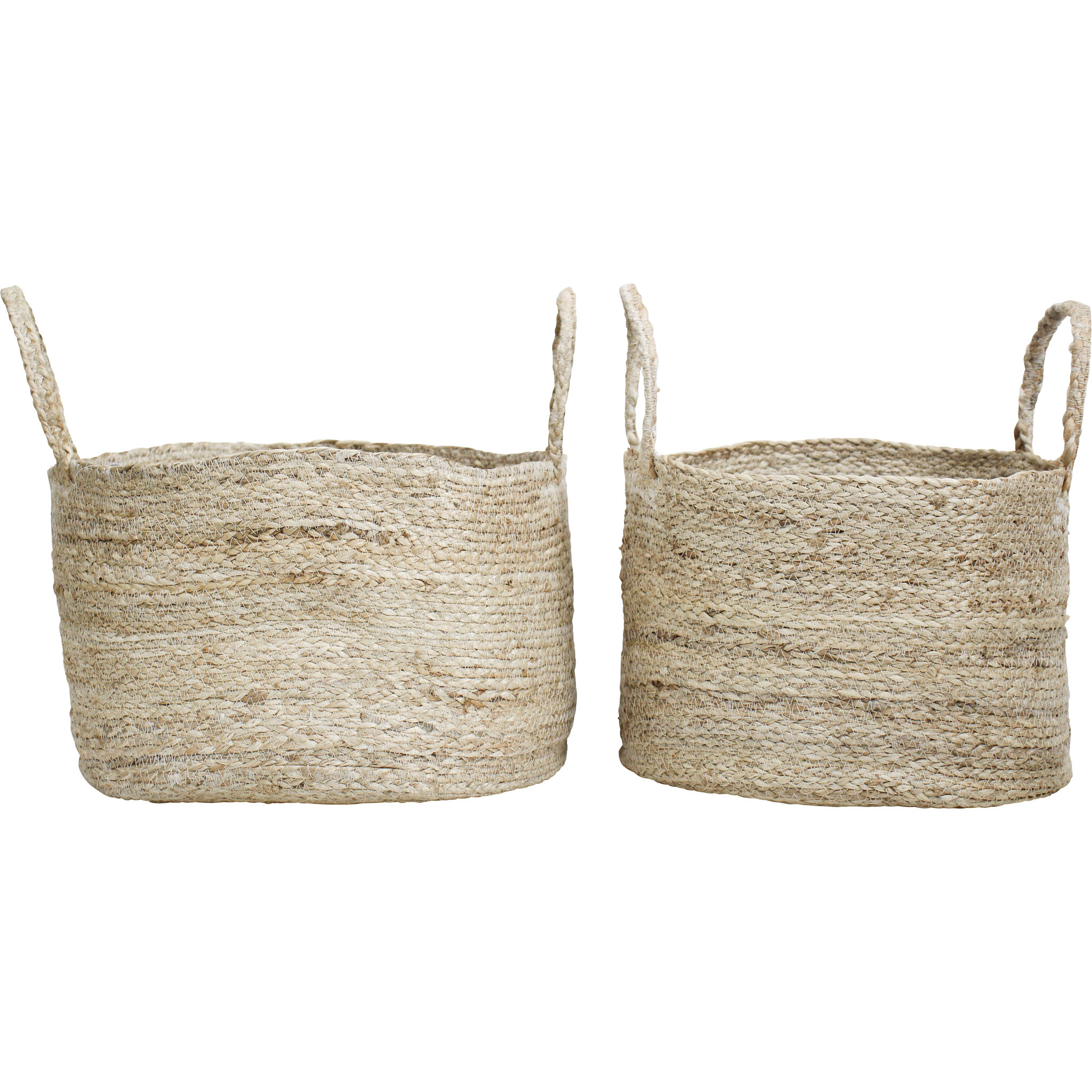 Basket Soft Jute S/2 