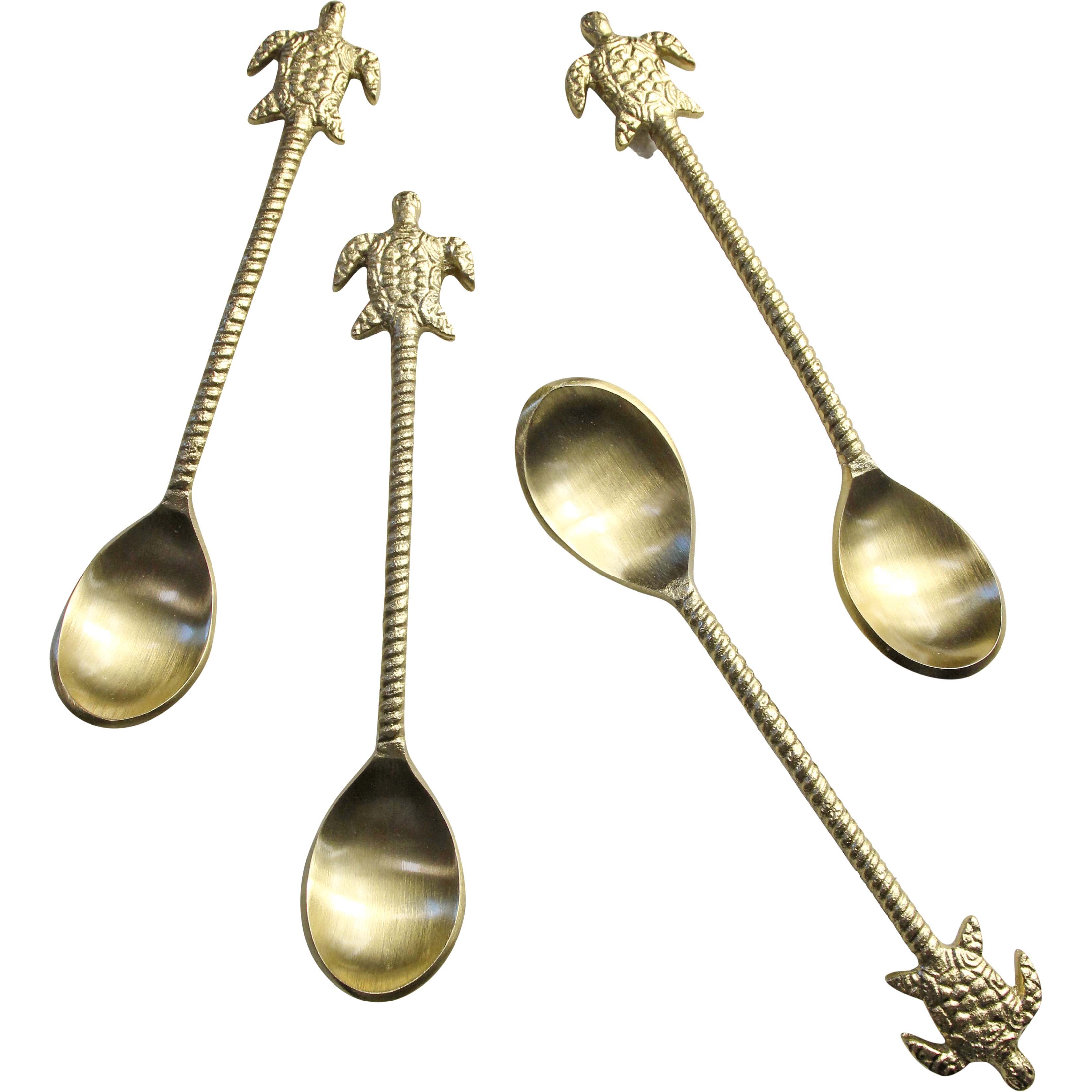 Turtle Spoons S/4