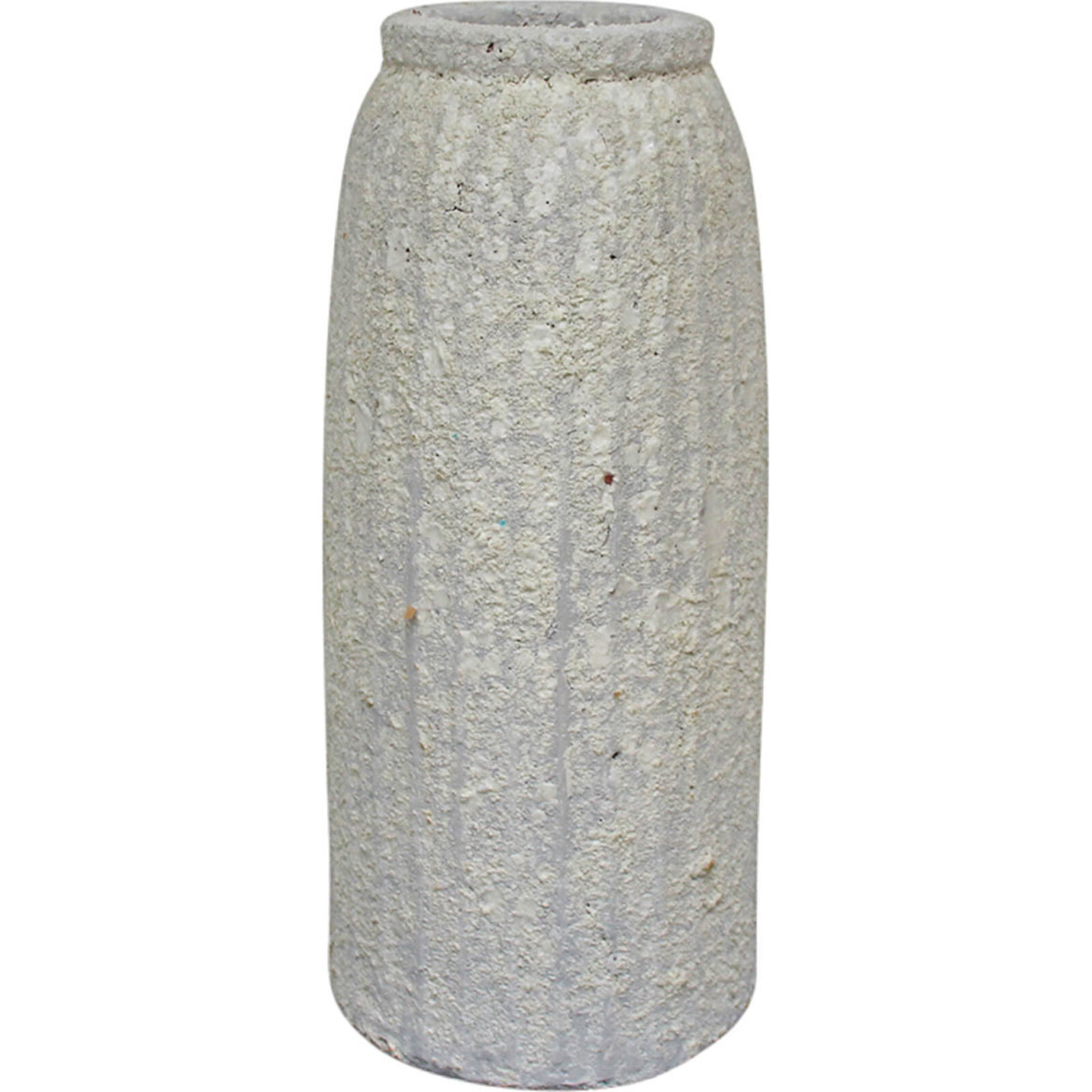 Vase Lrg Limestone