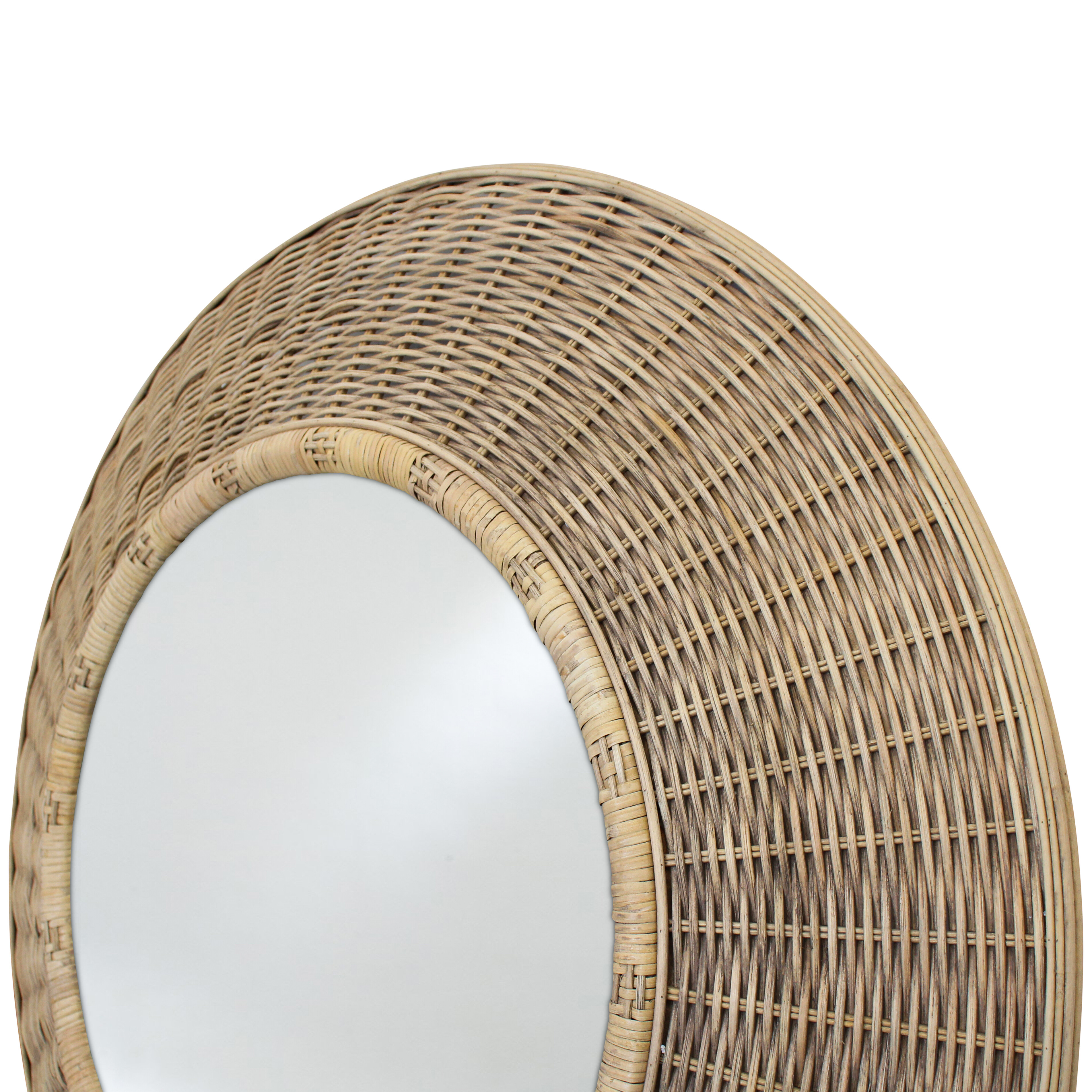 Mirror Rattan Natural