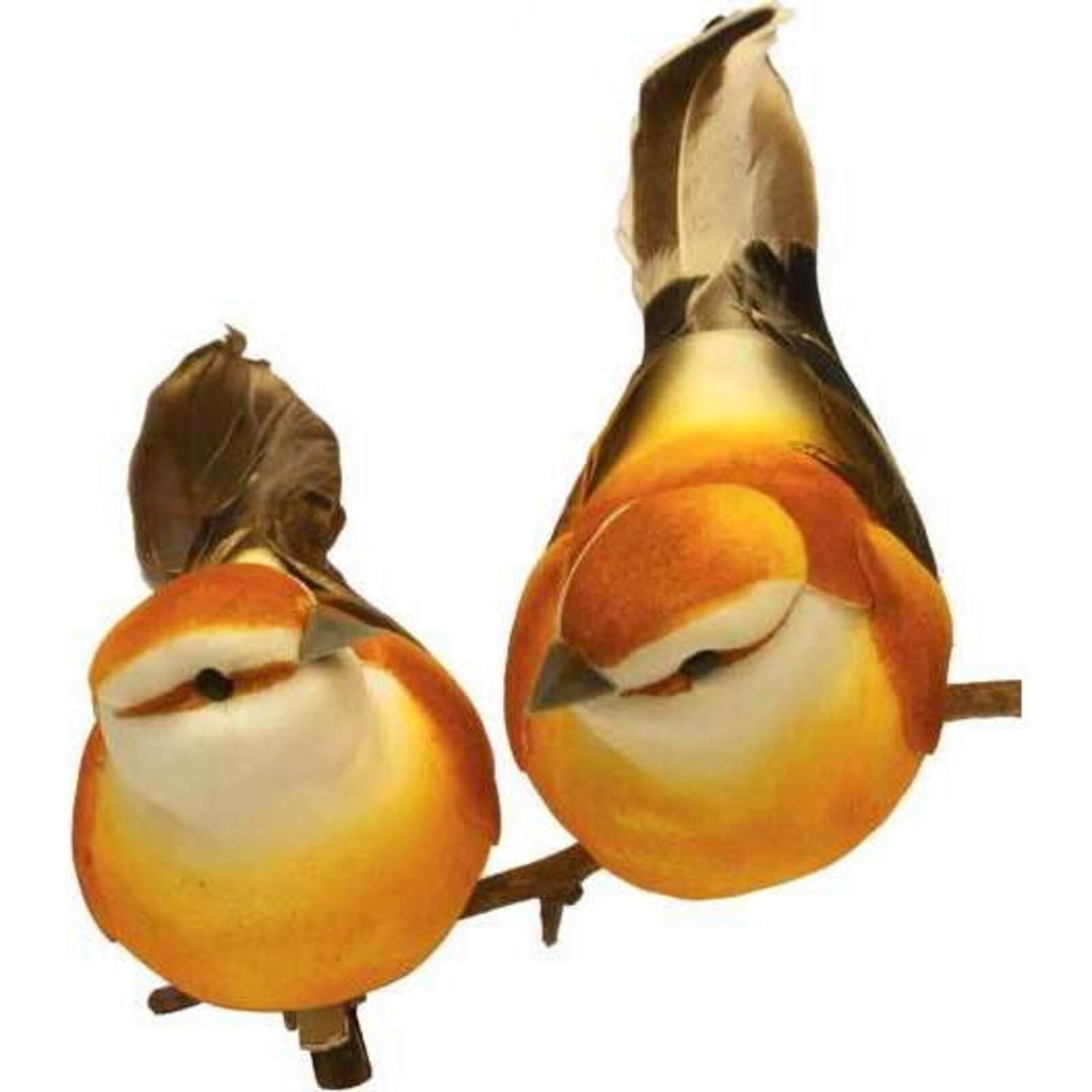 Clip Bird Natural Orange 