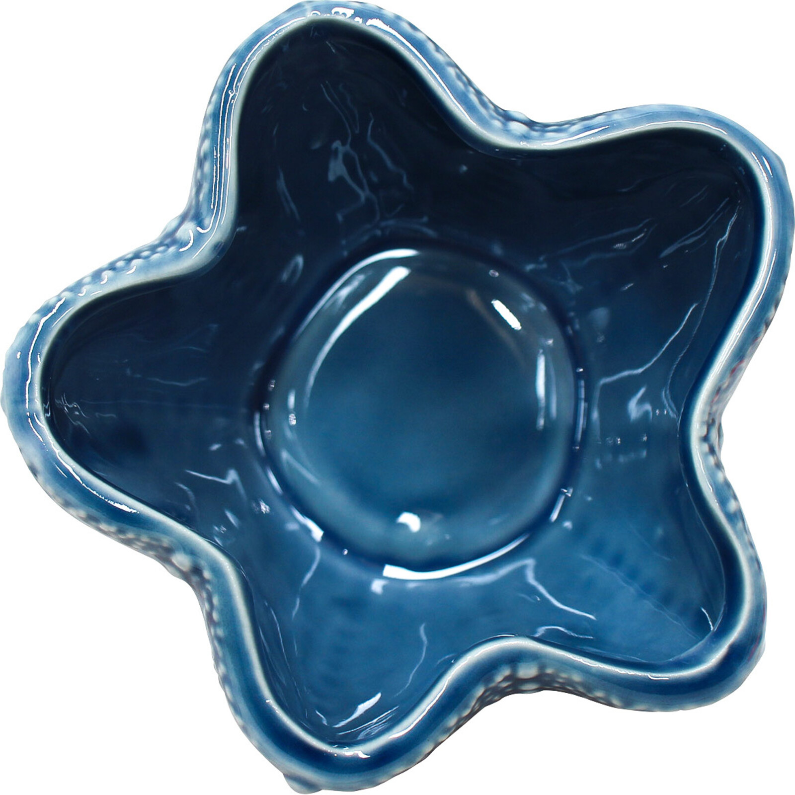 Bowl Starfish Blue Lrg