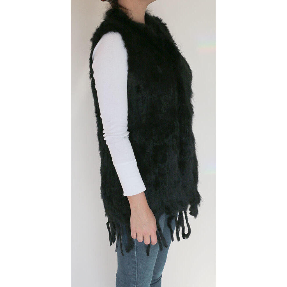 Lapin Vest Long Black